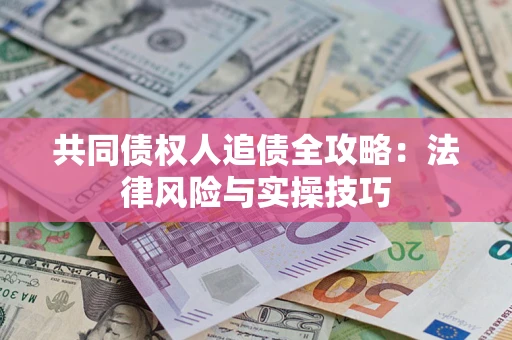 武汉共同债权人追债全攻略：法律风险与实操技巧