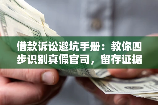 武汉借款诉讼避坑手册：教你四步识别真假官司，留存证据不踩雷