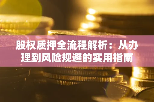 武汉股权质押全流程解析：从办理到风险规避的实用指南