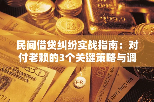 武汉民间借贷纠纷实战指南：对付老赖的3个关键策略与调解盲区解析