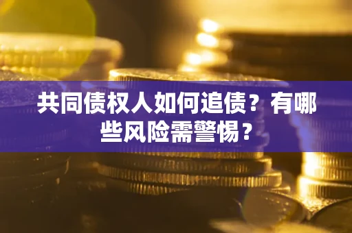 武汉共同债权人如何追债？有哪些风险需警惕？