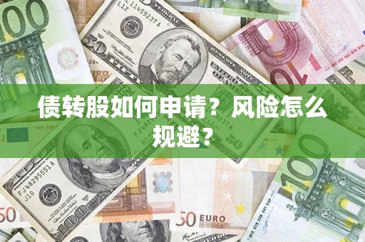 武汉债转股如何申请？风险怎么规避？