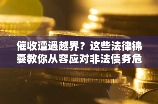 武汉催收遭遇越界？这些法律锦囊教你从容应对非法债务危机