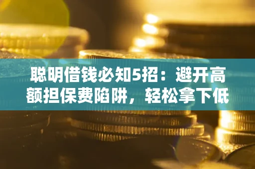 武汉聪明借钱必知5招：避开高额担保费陷阱，轻松拿下低息贷款