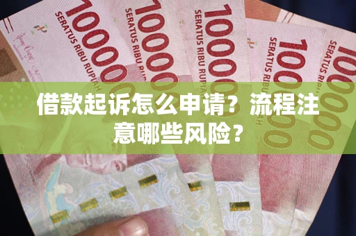 武汉借款起诉怎么申请？流程注意哪些风险？