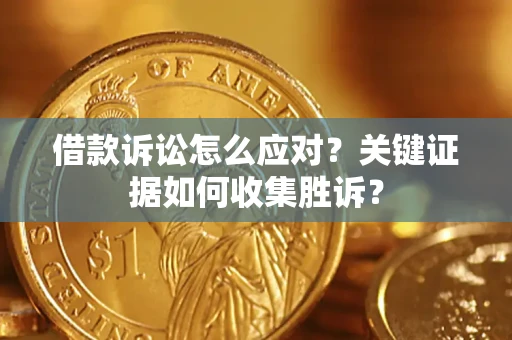 武汉借款诉讼怎么应对？关键证据如何收集胜诉？