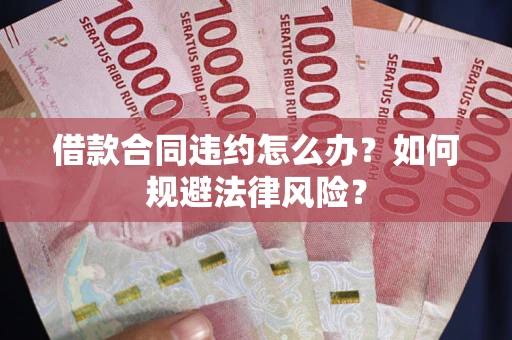 武汉借款合同违约怎么办？如何规避法律风险？