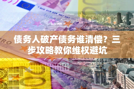 武汉债务人破产债务谁清偿?三步攻略教你维权避坑 武汉债务人破产债务谁清偿?三步攻略教你维权避坑