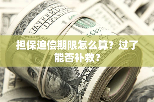 武汉担保追偿期限怎么算？过了能否补救？