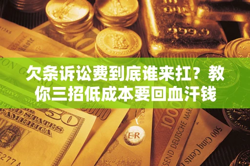 武汉欠条诉讼费到底谁来扛？教你三招低成本要回血汗钱